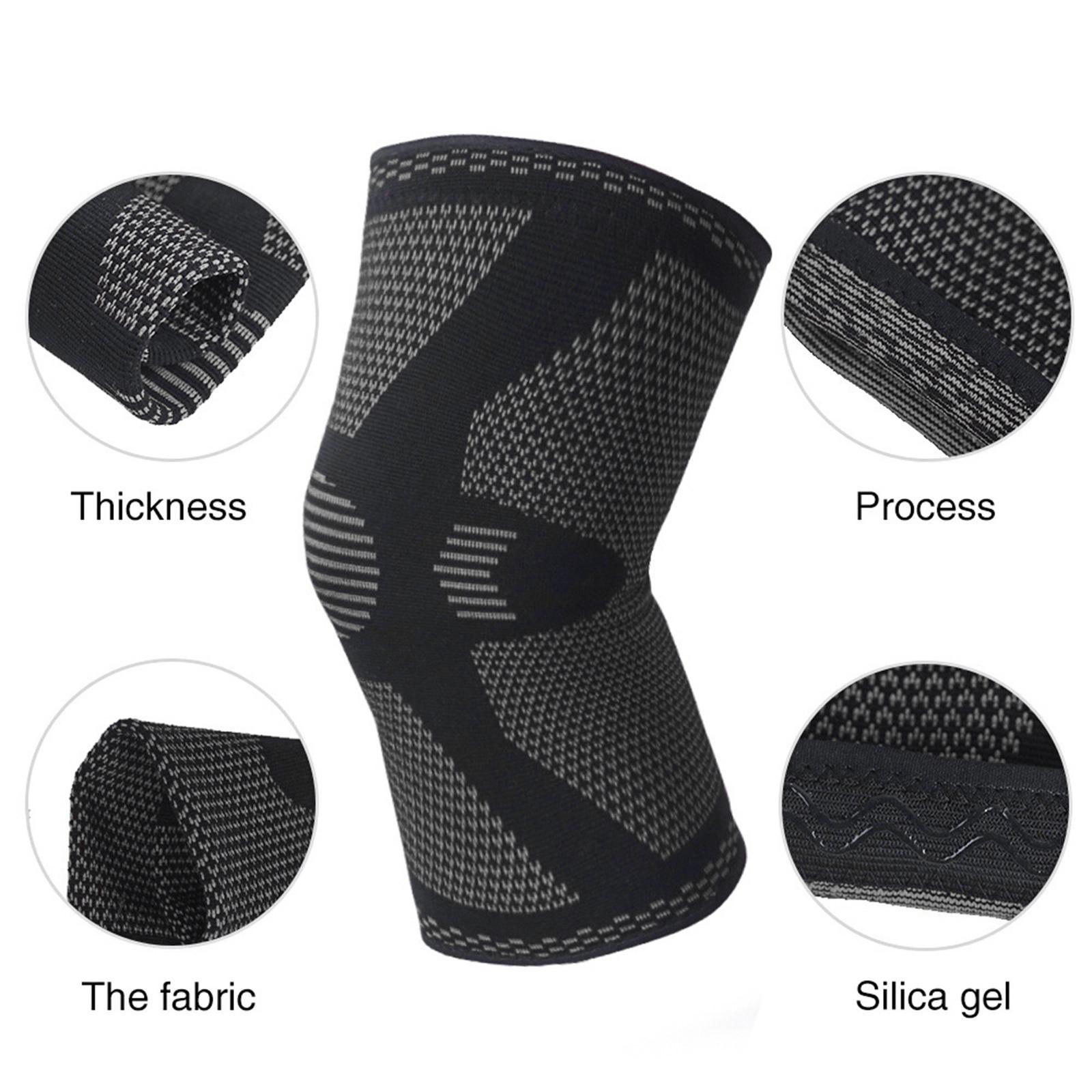 Knee Brace, Knee Compression Sleeve Support, Elastic Kneepads for Men and Women, Running, Hiking, , Meniscus Tear, Sports