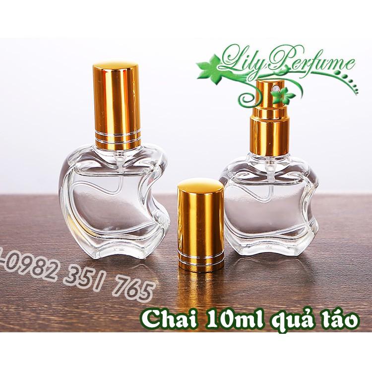 Lọ chiết nước hoa 10ml táo cắn dở (Vỏ chiết nước hoa/Ống chiết nước hoa/Chai chiết nước hoa)