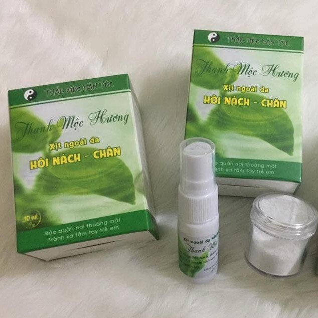 Xịt Hôi Nách Hôi Chân Thanh Mộc Hương