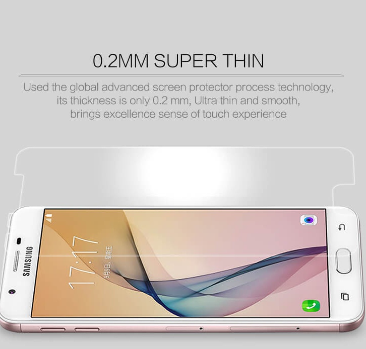 Miếng dán kính cường lực Samsung Galaxy J7 Prime hiệu HOTCASE HBO - hàng nhập khẩu
