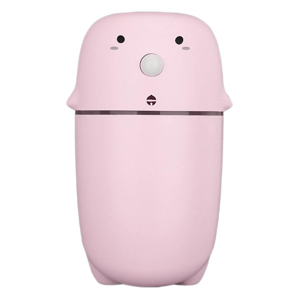 Portable 300ml Cool Mist Humidifier Essential Oil Diffuser for Home Car