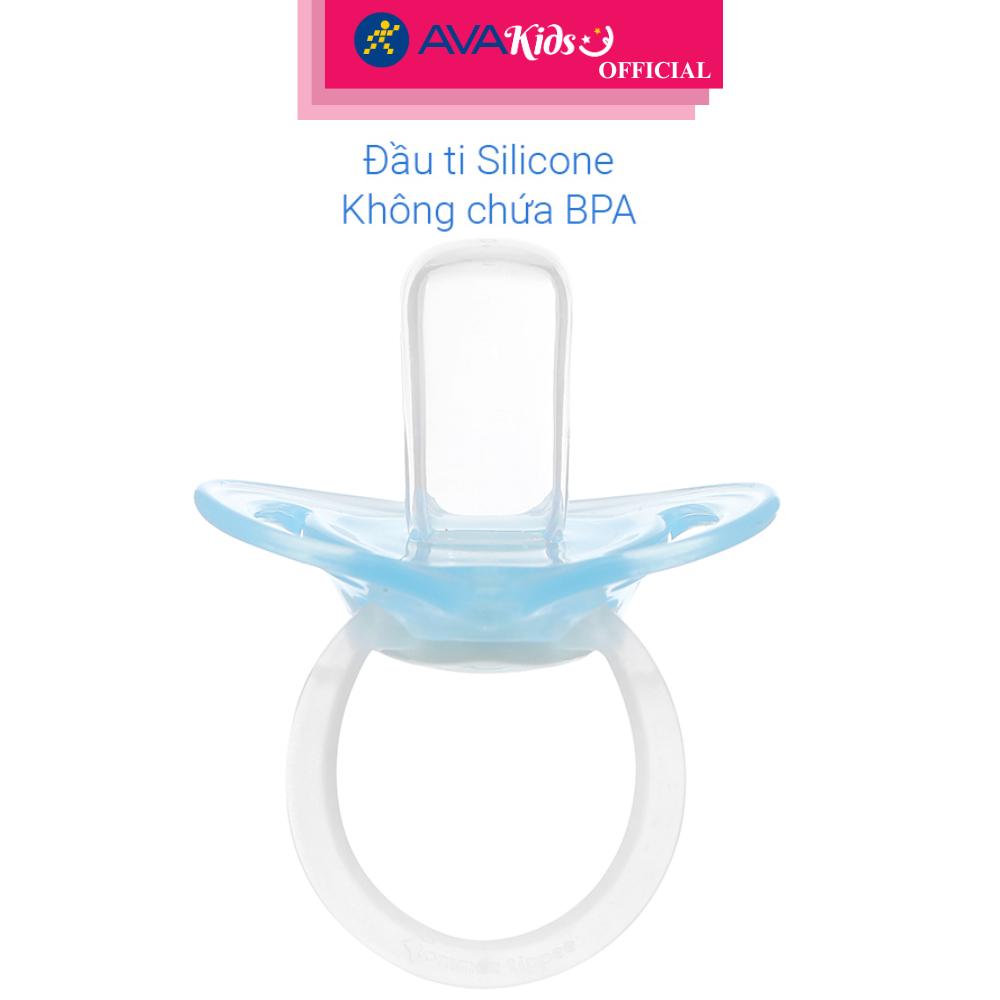 Bộ 2 ti ngậm TOMMEE TIPPEE dạ quang Night Time (0 - 6 tháng) - Màu ngẫu nhiên - Hàng Chính Hãng