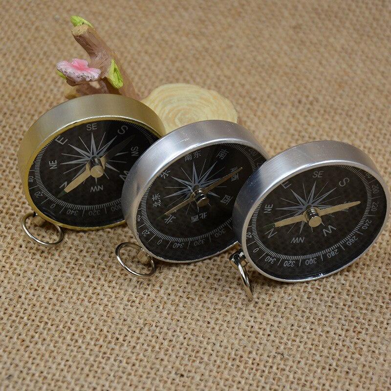 Portable Lightweight Emergency Compass Outdoor Survival Compass Tool G44-2 Navigation Wild Tool Black