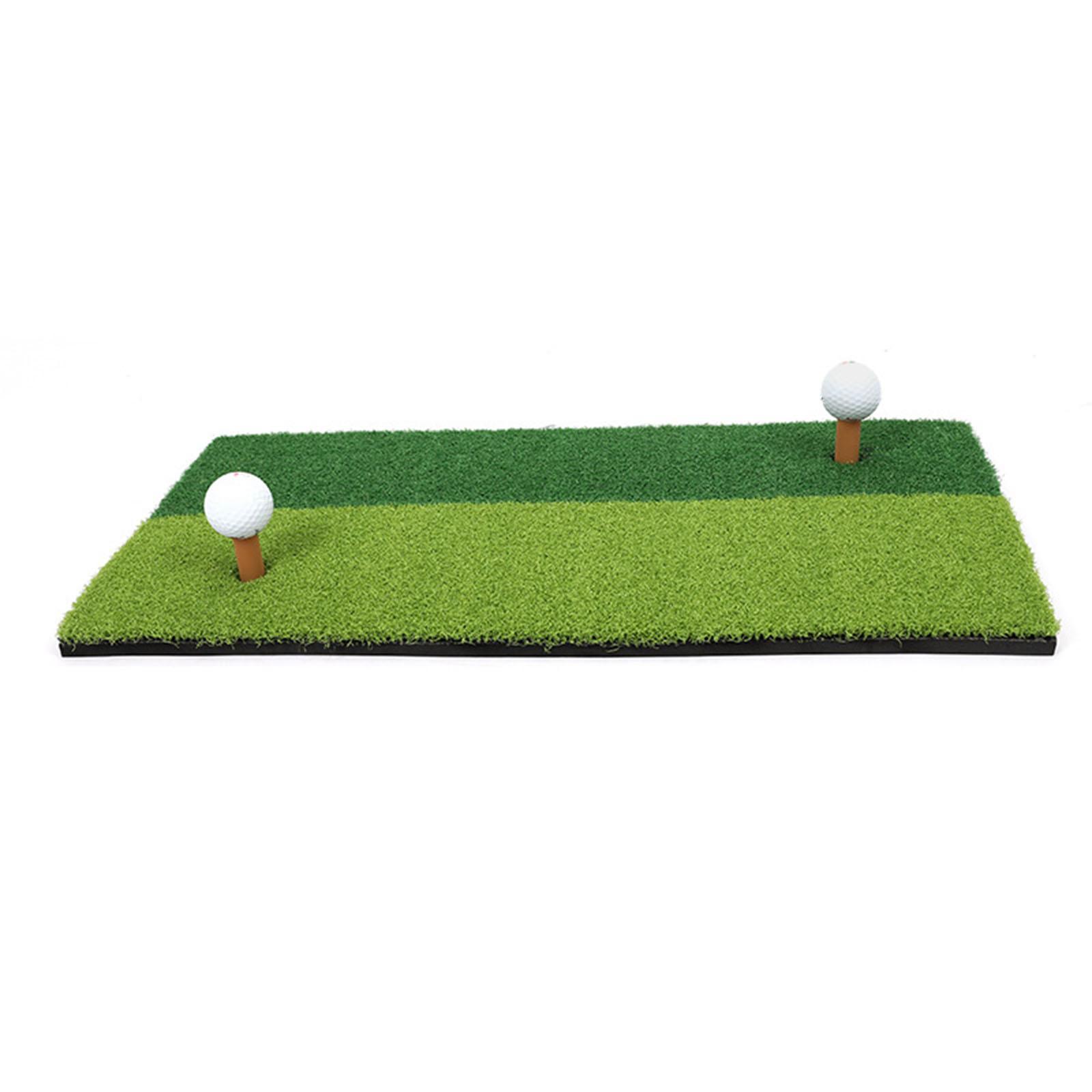 Golf Hitting Mat Grass Mat Swing Trainer for Outdoor Indoor Equipment Gifts