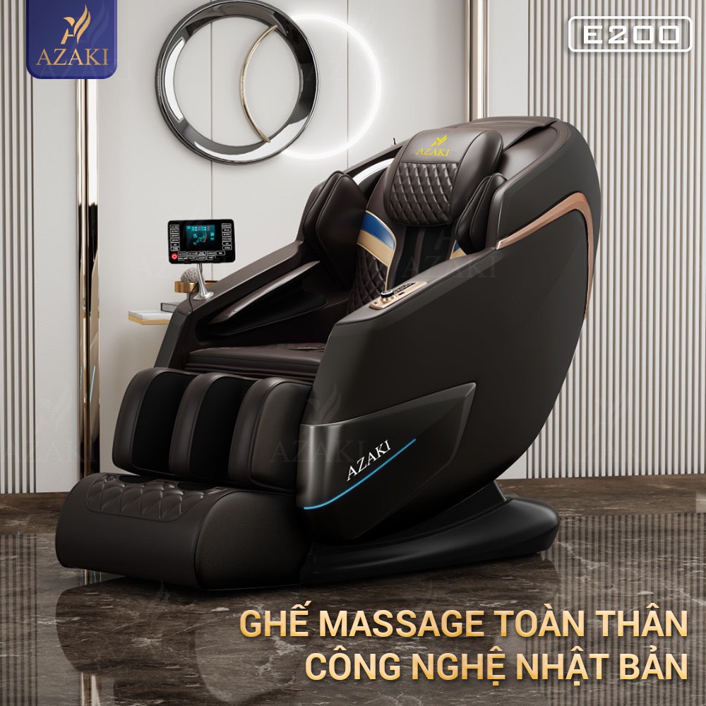 Ghế Massage Cao Cấp Toàn Thân 4D AZAKI E200