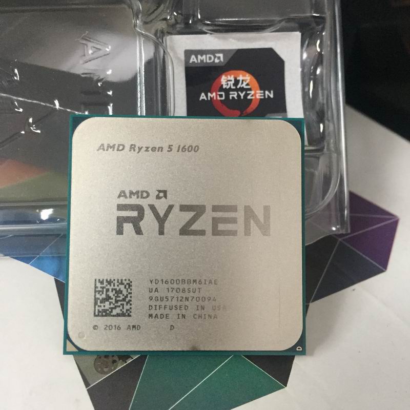 CPU AMD Ryzen 5 1600 (Up to 3.6Ghz/ 19Mb cache) 6 Core/ 12 Threads/Socket: AM4- Hàng chính hãng