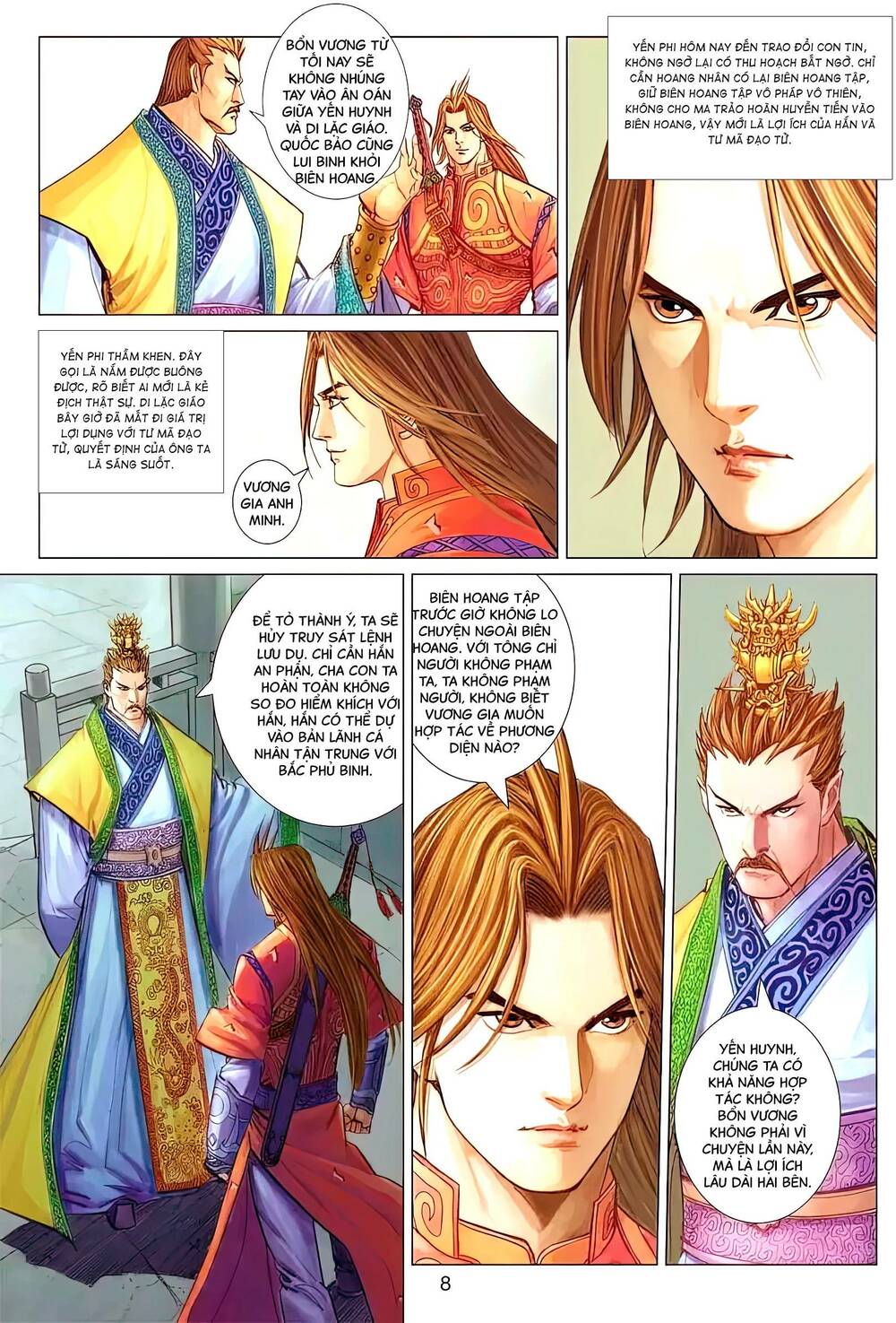 biên hoang truyền thuyết chapter 102 8