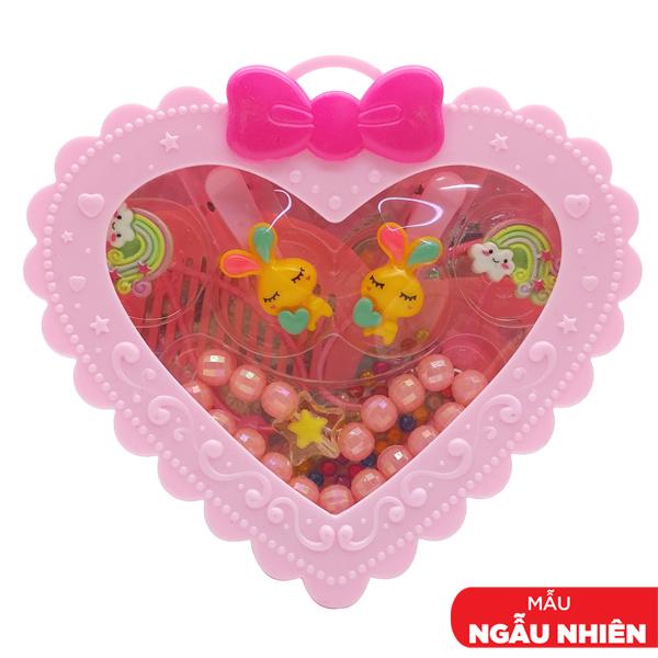 Đồ Chơi Hộp Trang Sức Trái Tim - Sweet Heart 2363-130E/PK - Màu Hồng (Mẫu Màu Giao Ngẫu Nhiên)