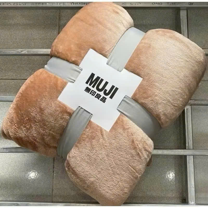 Chăn Lông Tuyết Siêu Mềm Mịn – Chăn Lông Tuyết Cao Cấp 1.3–1.4kg -Size 2m x 2m3 – Giữ Nhiệt Tốt – Không Xù Lông- HÀNG CHÍNH HÃNG MINIIN