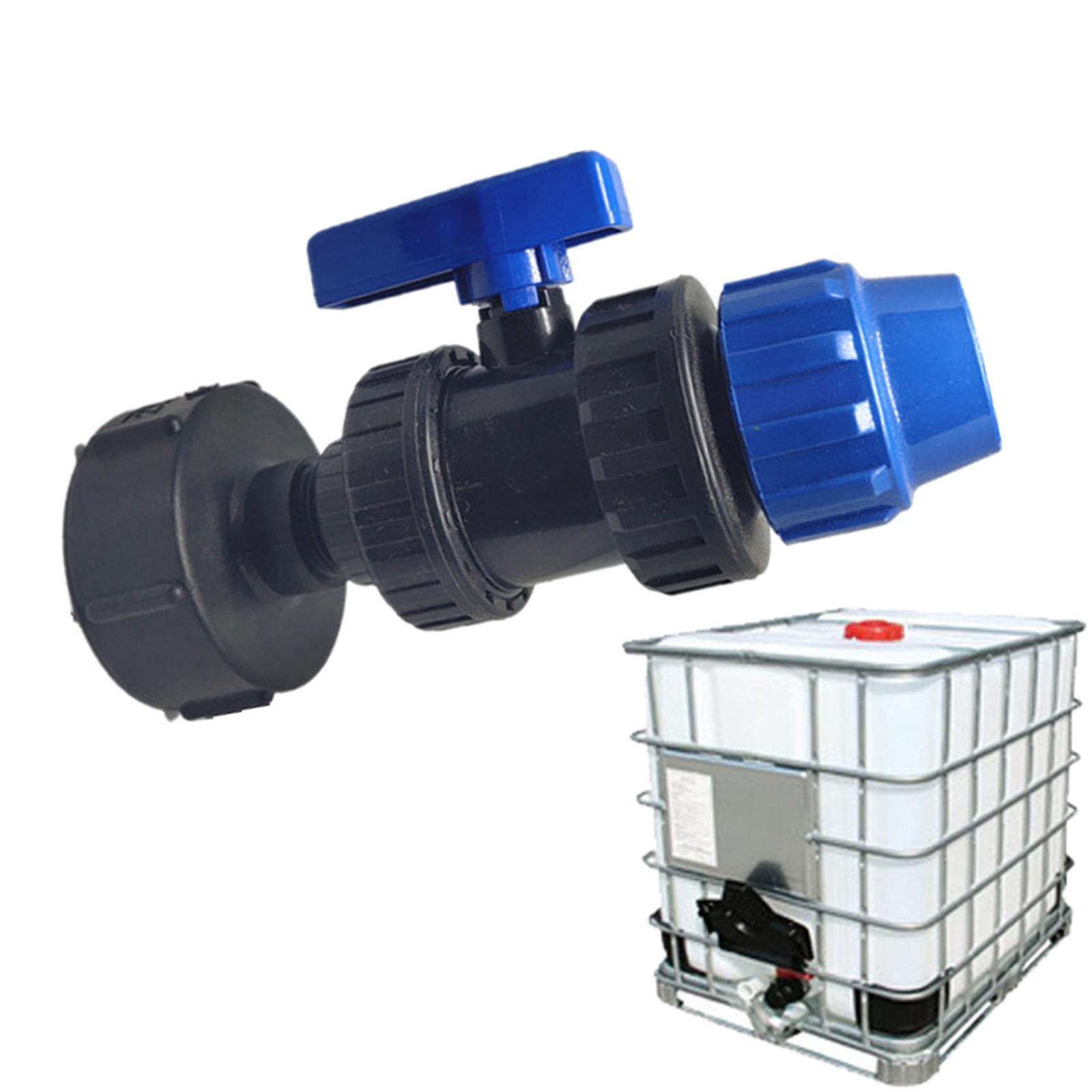 IBC Water Tank Hose Adapter ABS IBC Tank Adapter Replacement Water Tank Connector