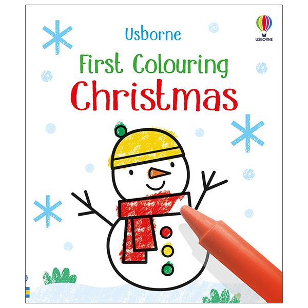 First Colouring Christmas