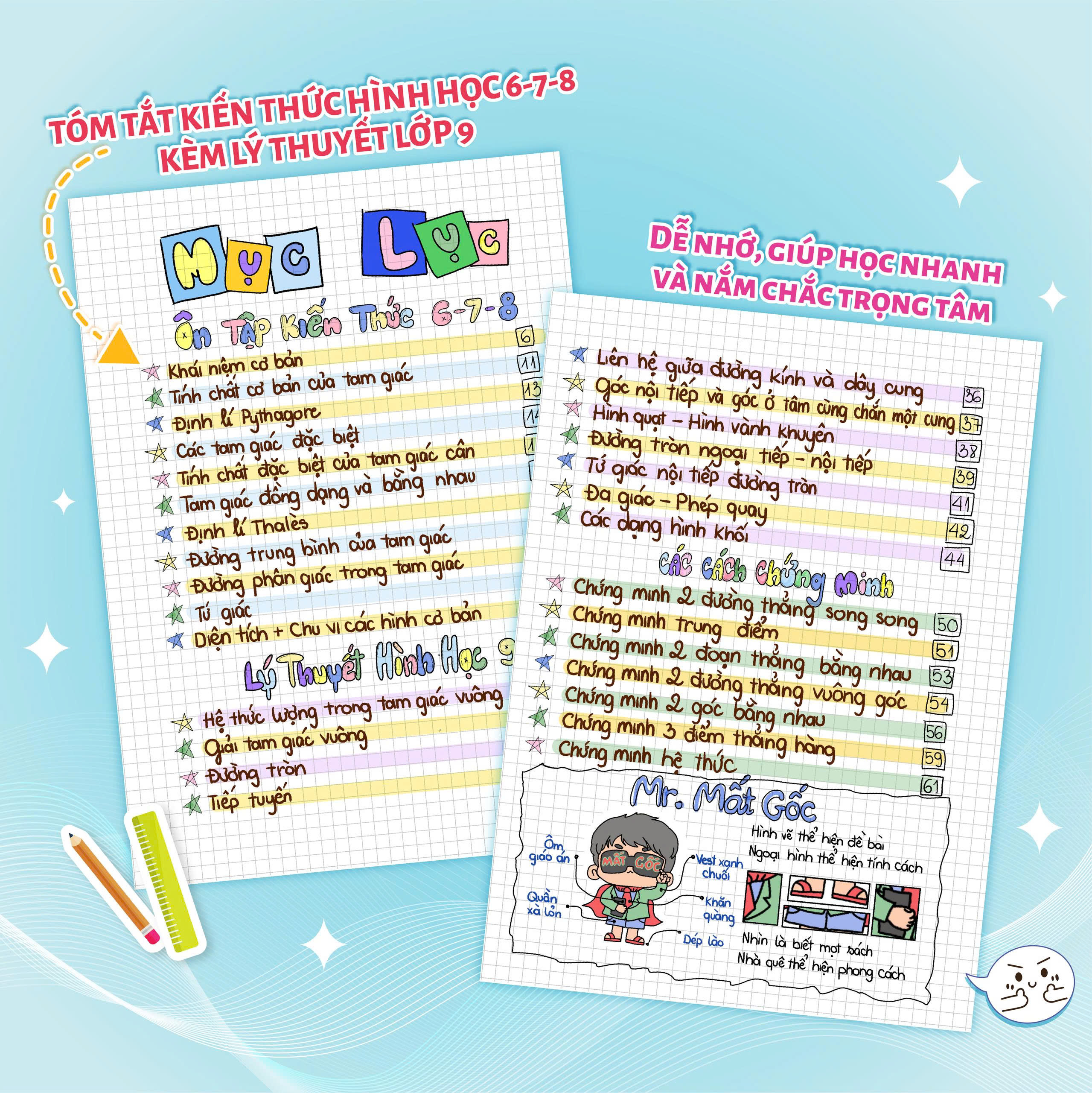 Note tốc độ - Công thức Lớp 9