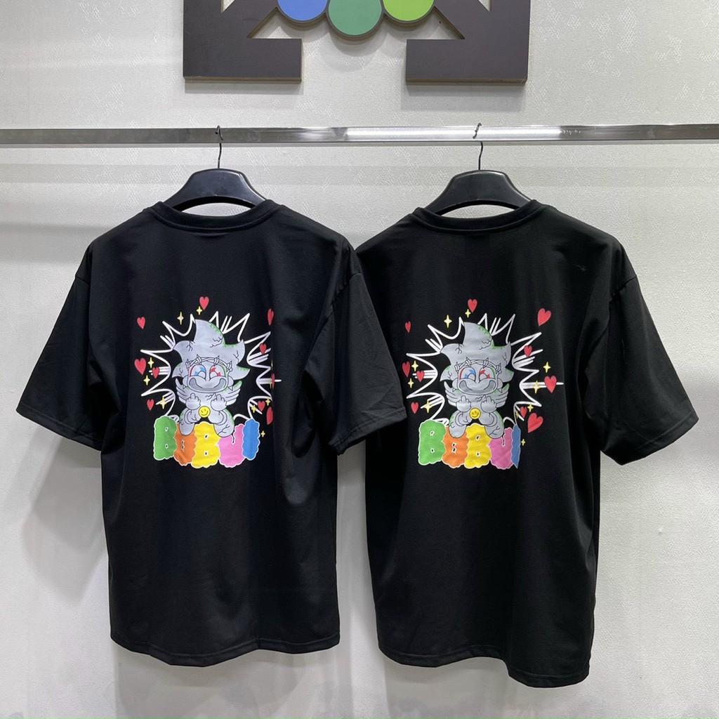 Áo Thun Local Brand BOBUI Tim Nam Nữ Tay Lỡ Oversize Unisex Full Mạc