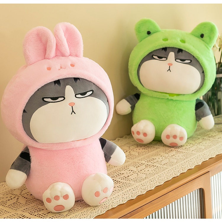 Gấu bông mèo hoàng thượng cosplay cao cấp