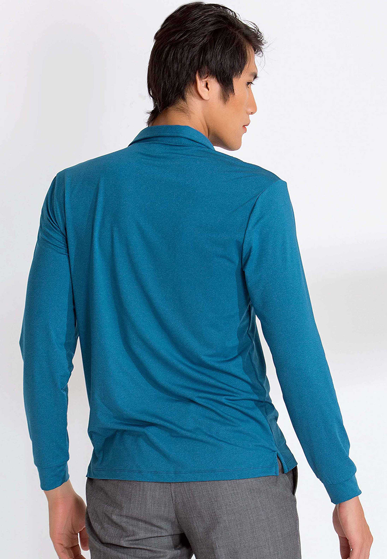Áo phông dài tay màu blue ALIGRO ALGAPD041