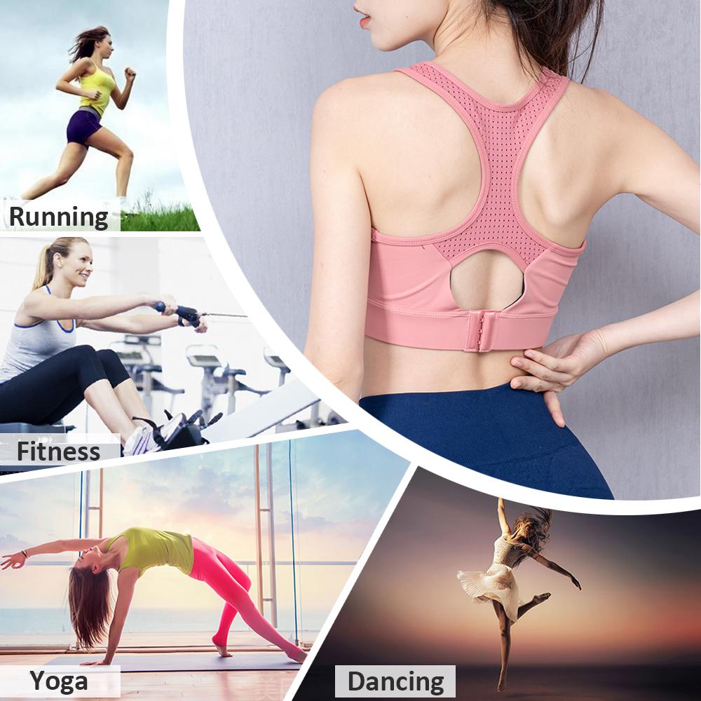 Áo lót thể thao có mút đệm ngực , áo bra tập thể dục cho nữ, chất liệu vải cao cấp thoáng khí, đàn hồi