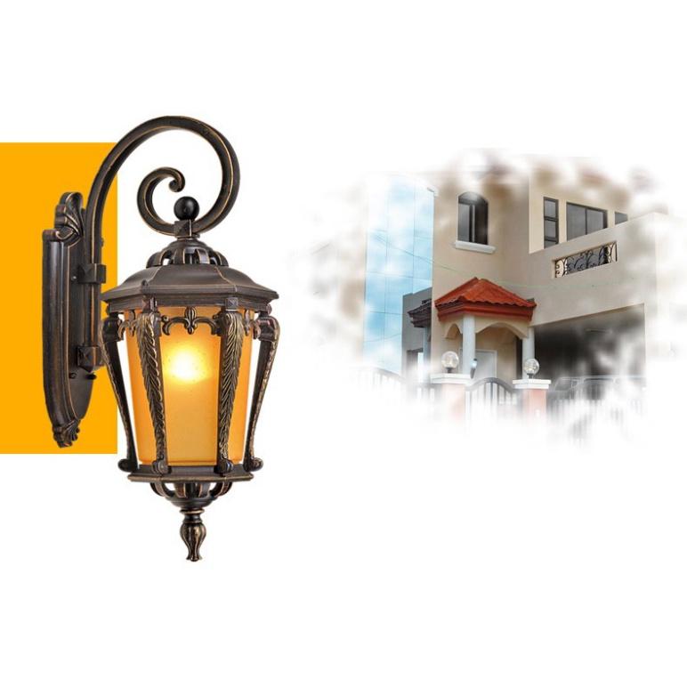 Đèn tường- Đèn cột- đèn bậc thang phong thái Phương tây DT4T14 DDT