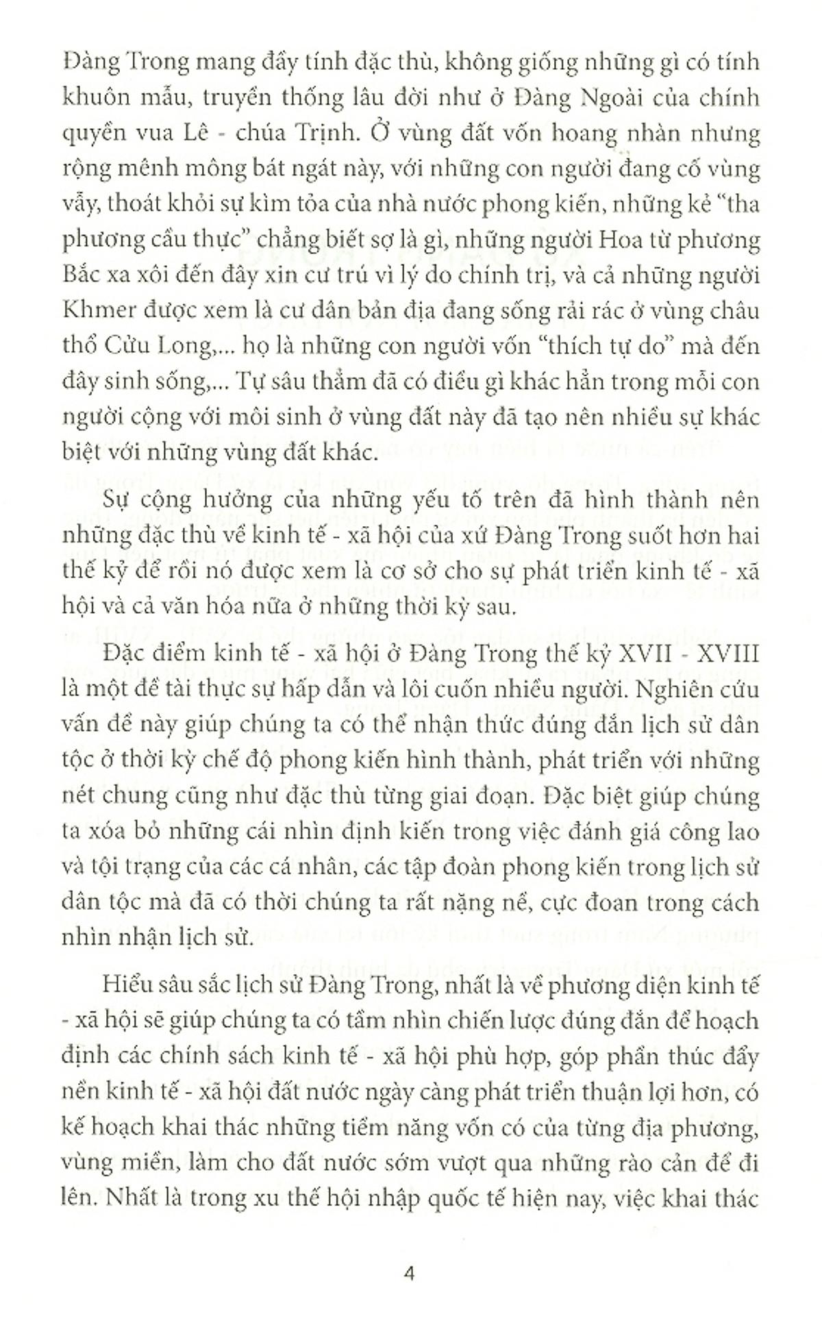 Đàng Trong Lịch Sử Và Văn Hóa