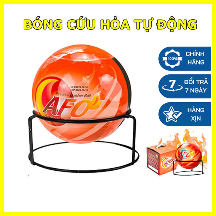 Bóng cứu hỏa chữa cháy tự động 1.3Kg, Quả cầu dập lửa nhanh chóng, an toàn dễ sử dụng