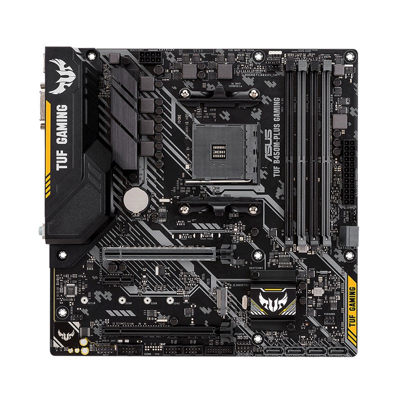 Bo mạch chủ mainboard ASUS TUF B450M-PLUS GAMING AMD B450 - Hàng Chính Hãng