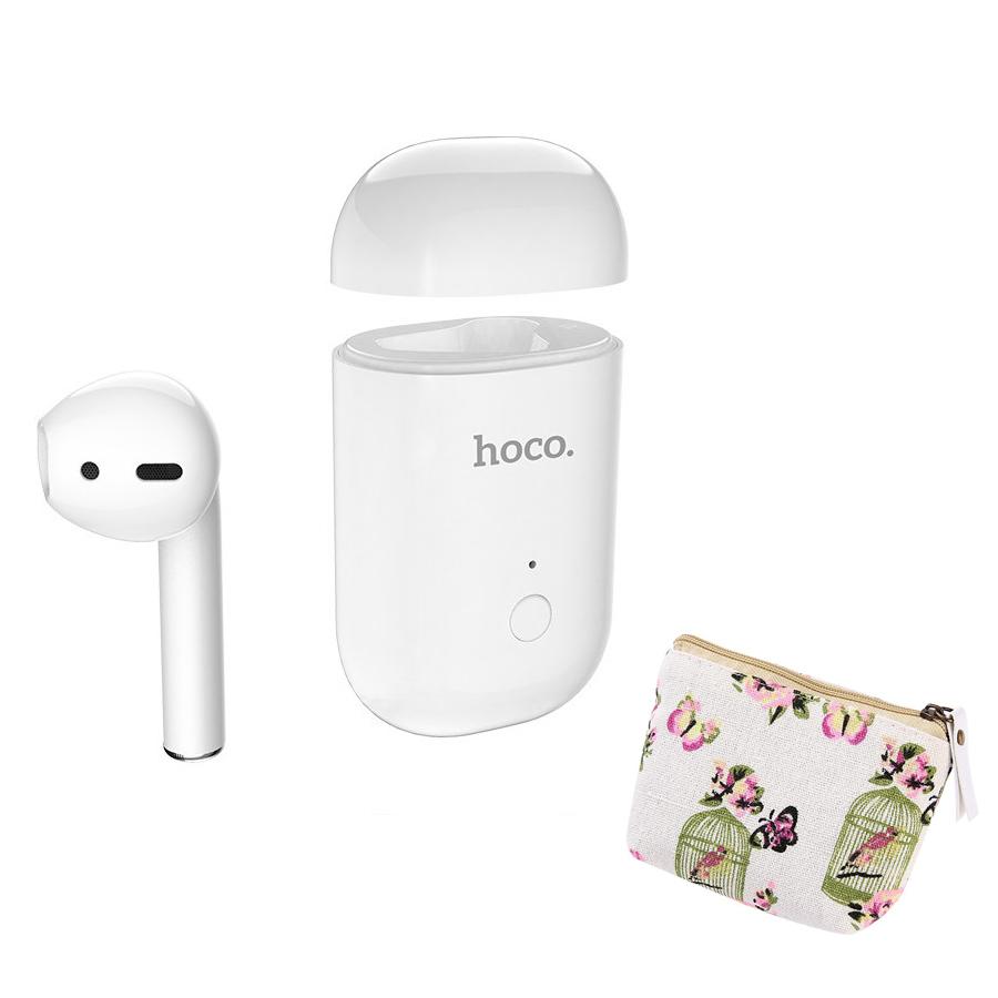 Tai Nghe Bluetooth Hoco E39 V5.0 Chính Hãng Kèm Dock Sạc - Tặng kèm túi vải thời trang