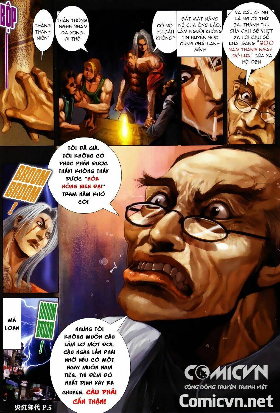 hỏa hồng niên đại hắc cốt đường chapter 52 4