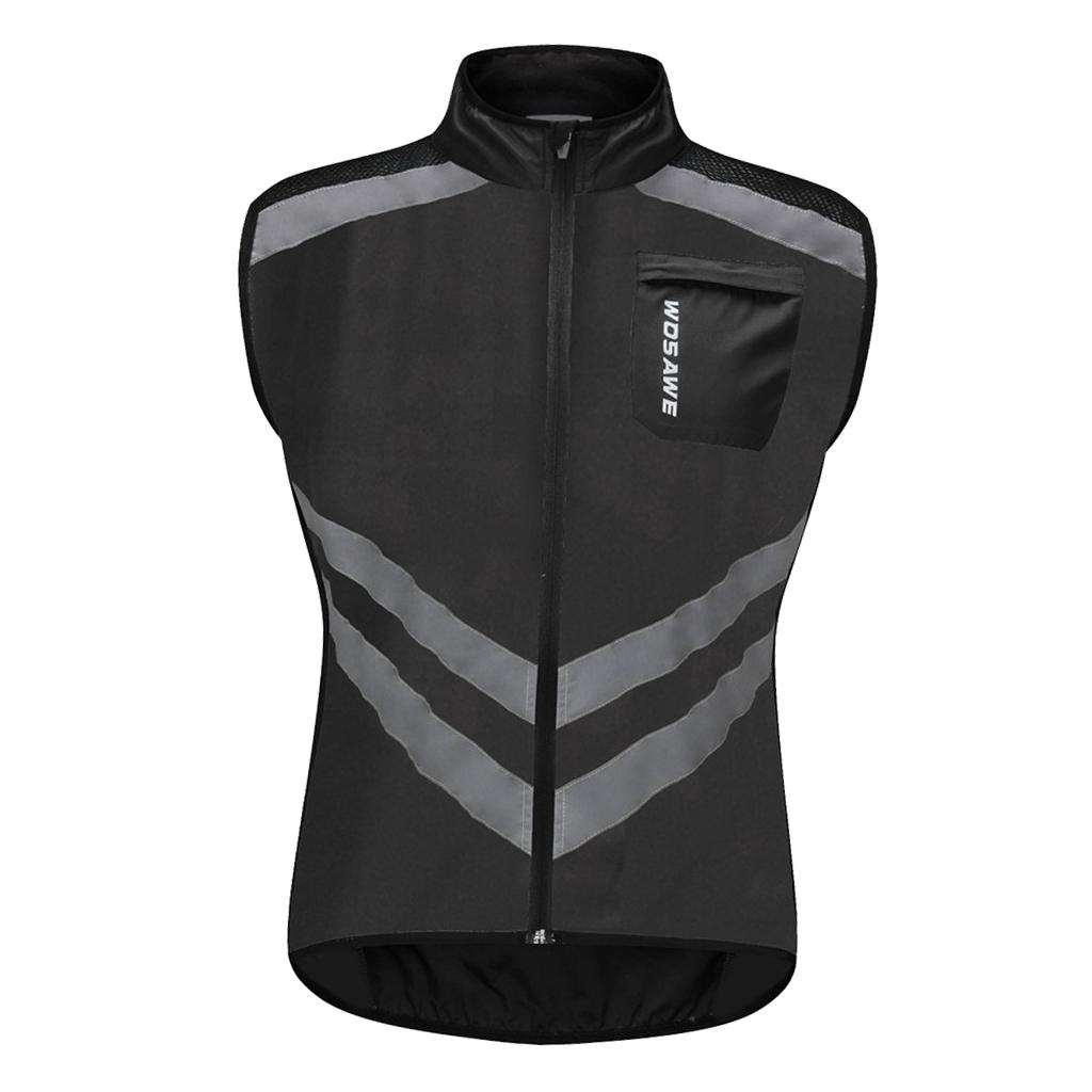 2 Piece Running Cycling Reflective Vest Motorcycling Outdoor Jersey Vest