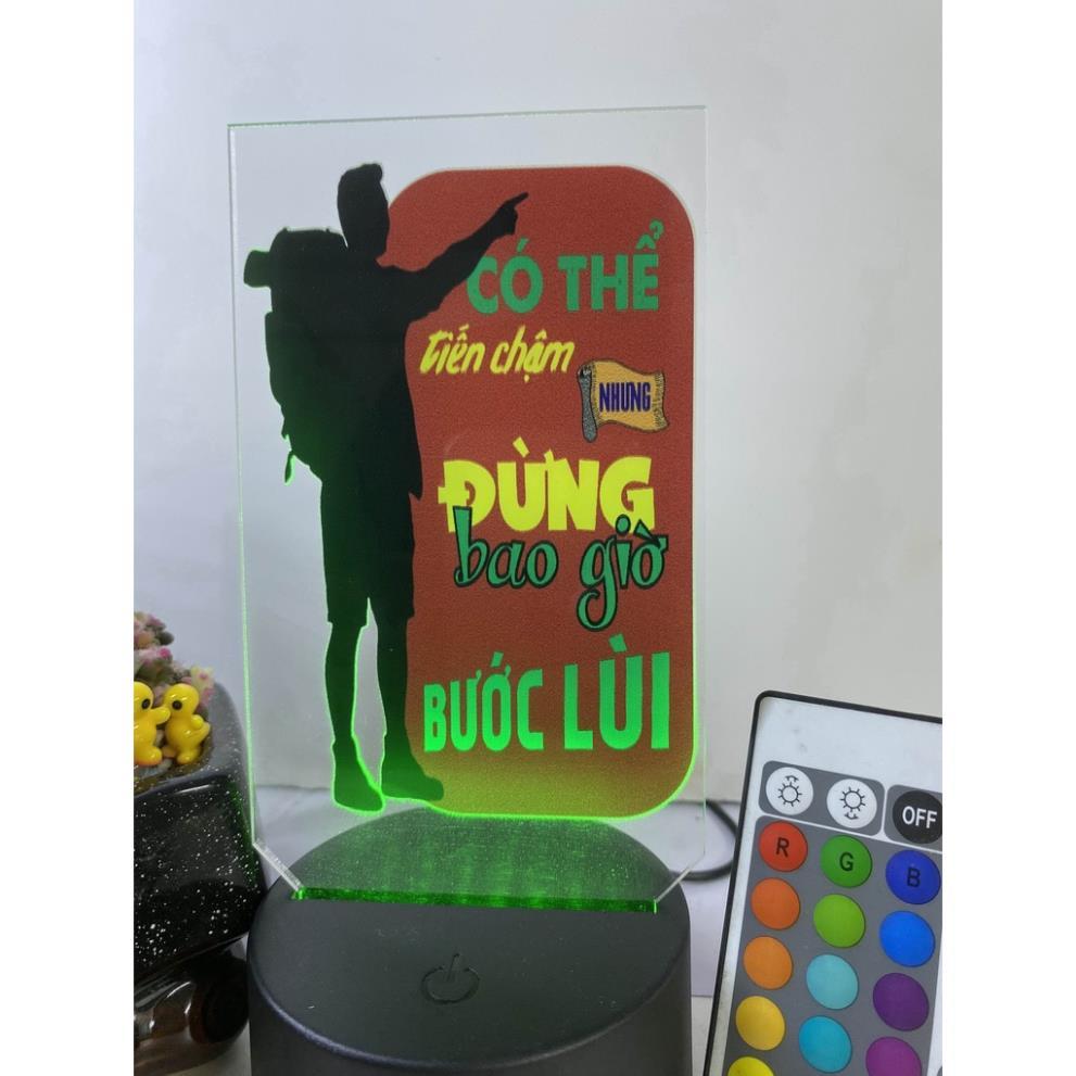 14 -Tranh đèn led động lực đẹp, đèn led trang trí bàn làm việc- Dled-14