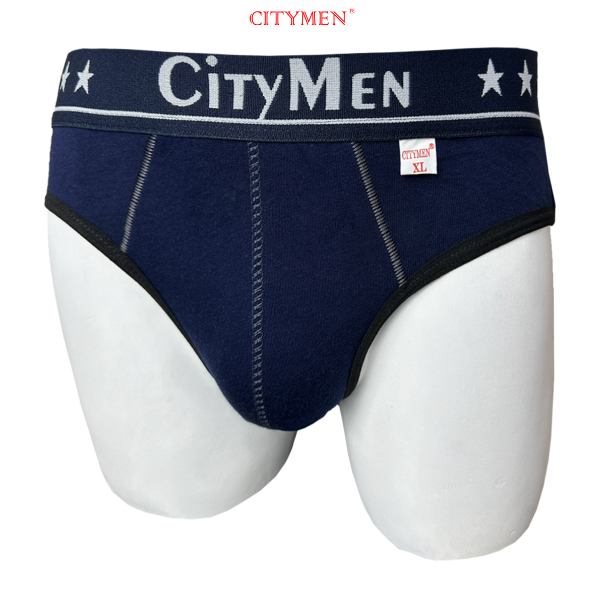 Đồ Lót Nam co giãn 2 chiều vải cotton lưng CITYMEN, màu ngẫu nhiên, quần lót - LMTK-CTM2C