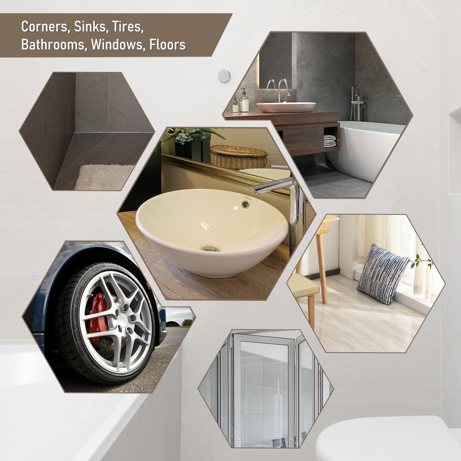 Electric Spin Scrubber Cordless Handheld Cleaning Brush with Adjustable Extension Handle 4 Brush Heads