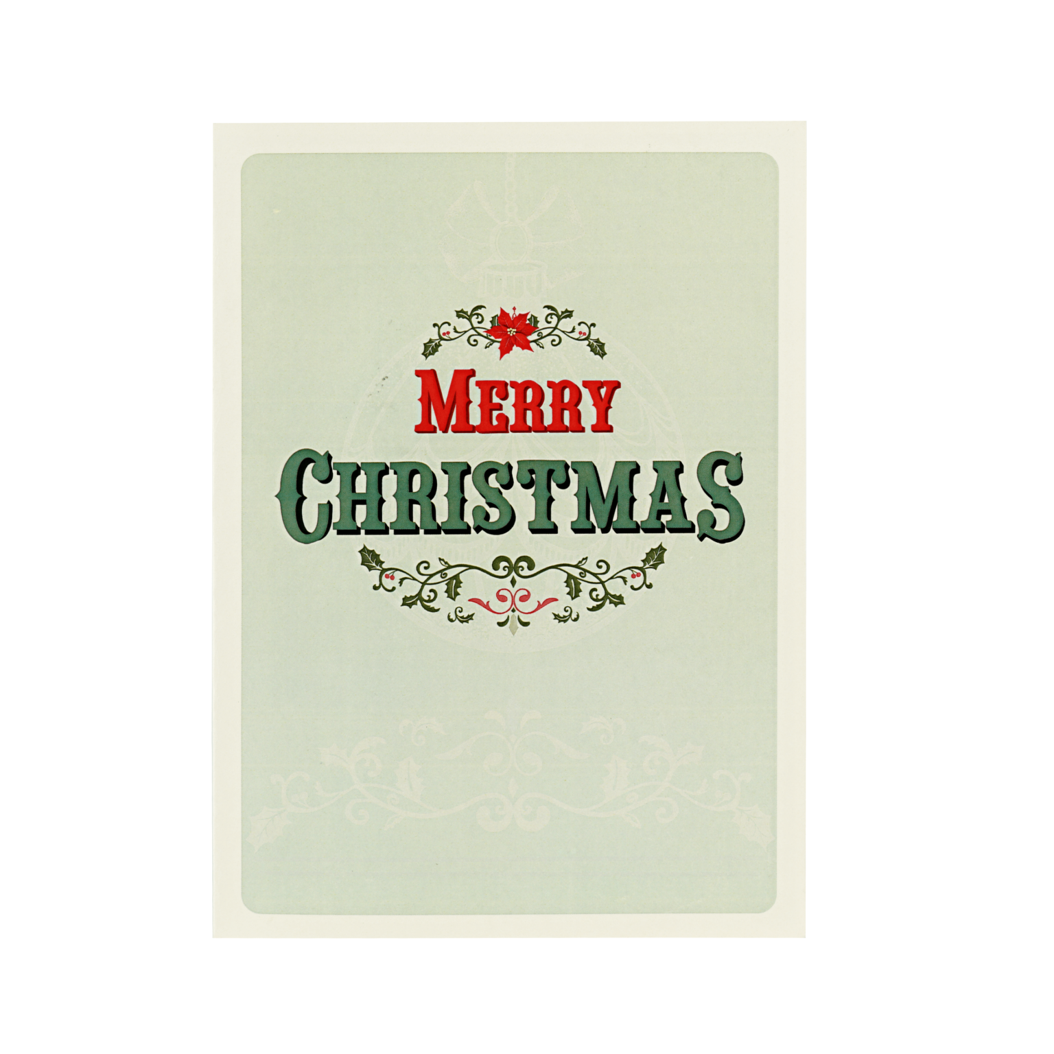 X47 - THIỆP NOEL 3D MERRY CHRISTMAS