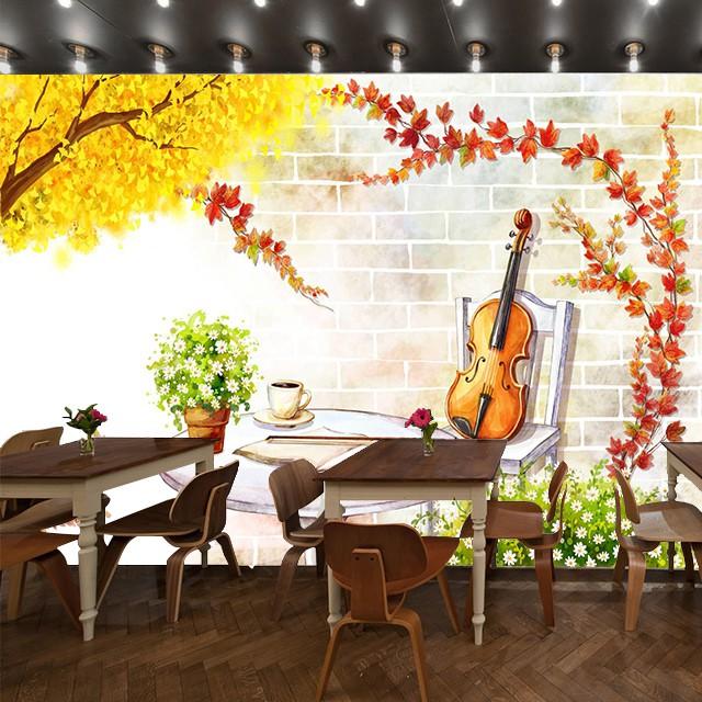 Tranh dán tường canvas thành phố ADH6521