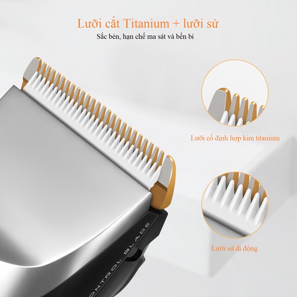 Tông đơ cắt tóc Codos CHC 918 Hàn Quốc cao cấp