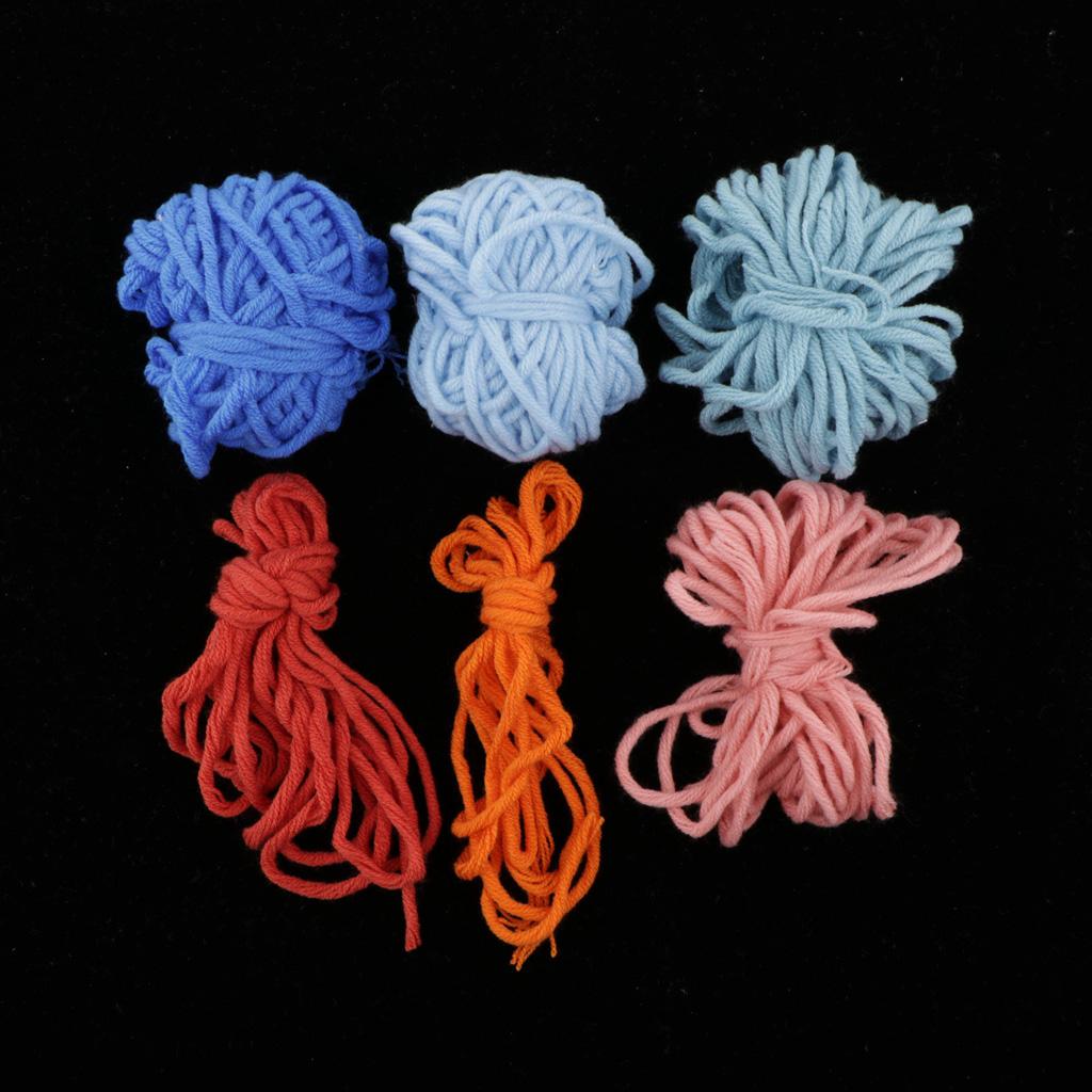 3 Sets Punch  Kits Rug-Punch Beginner Kit DIY Craft 20cm