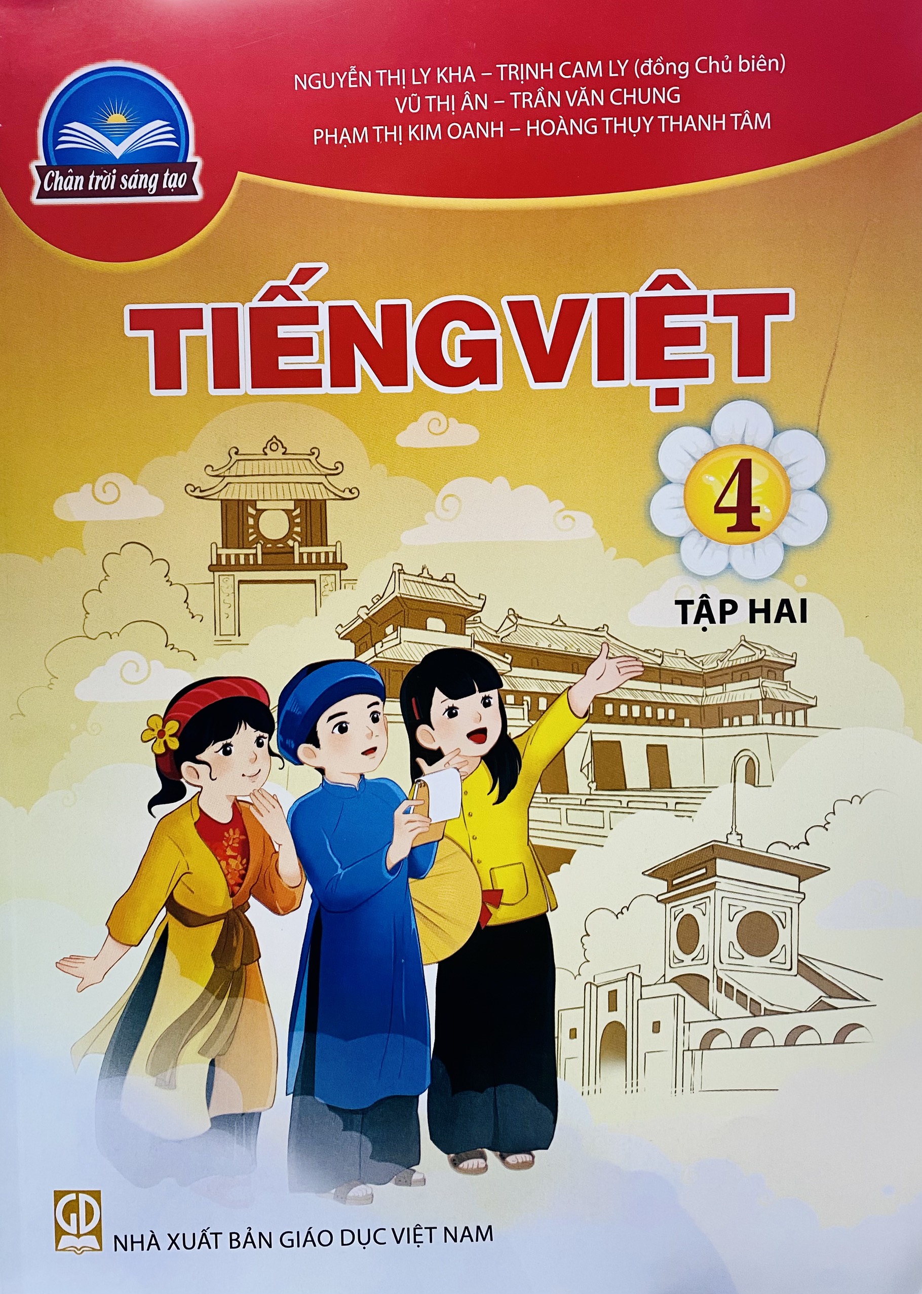 Sách - Combo 4 cuốn Tiếng Việt lớp 4 tập 1+2 (Chân trời sáng tạo)