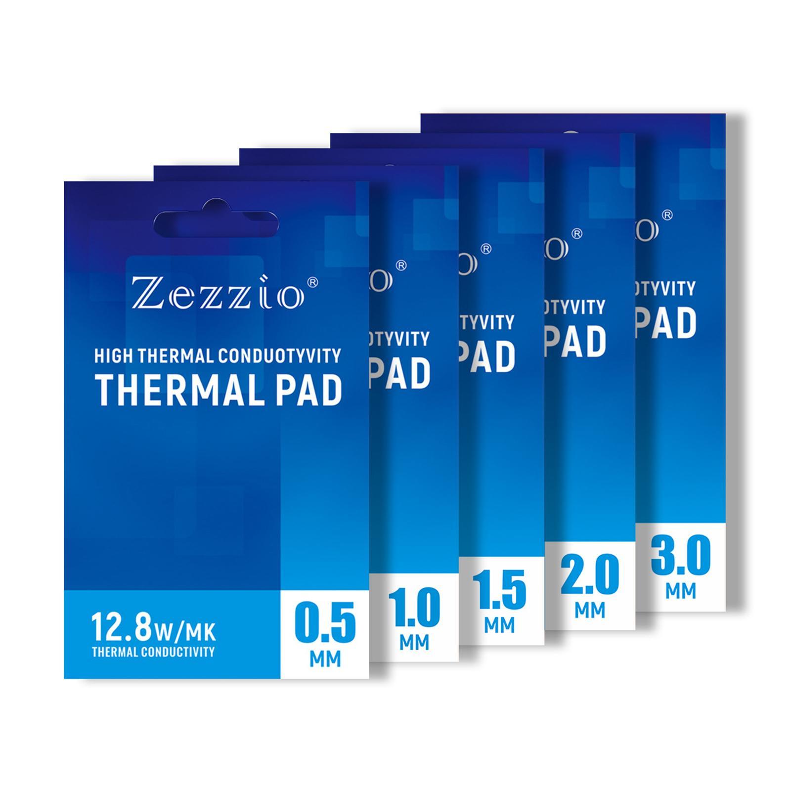 Pack of 2 Thermal Pads 85x45mm Thickness 1/2mm Simple for PC Laptop Heatsink