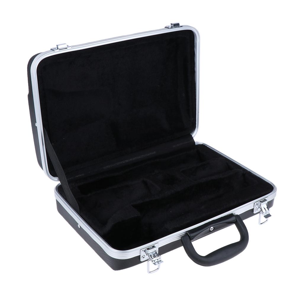 Sunnimix Nhựa ABS Clarinet Lưu Trữ Túi Bảo Vệ Cho Clarinet Sinh Viên Người Mới Bắt Đầu