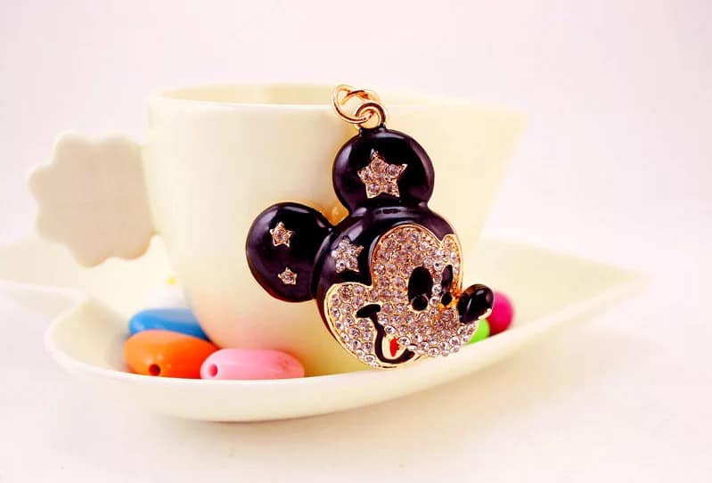 Combo 02 móc khóa hongkong chuột micky