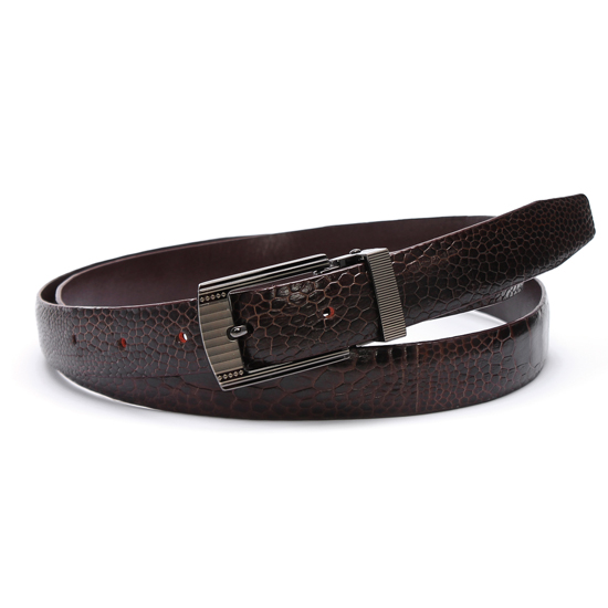 Thắt Lưng Nữ Da Đà Điểu Huy Hoàng HT5402 - Nâu Đất