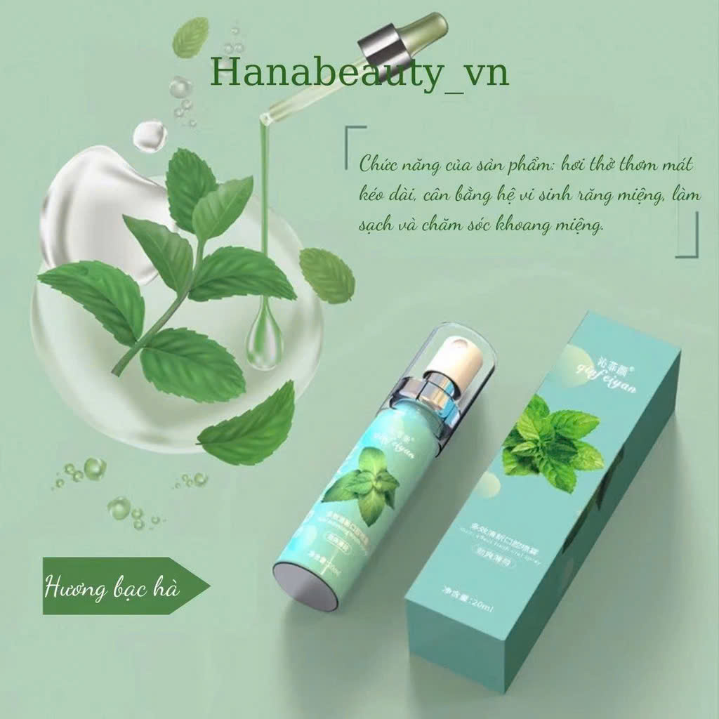 Combo 2 Lọ Xịt Thơm Miệng Thảo Dược – Khử Mùi Hôi, Diệt Khuẩn, Hương Thơm Quyến Rũ