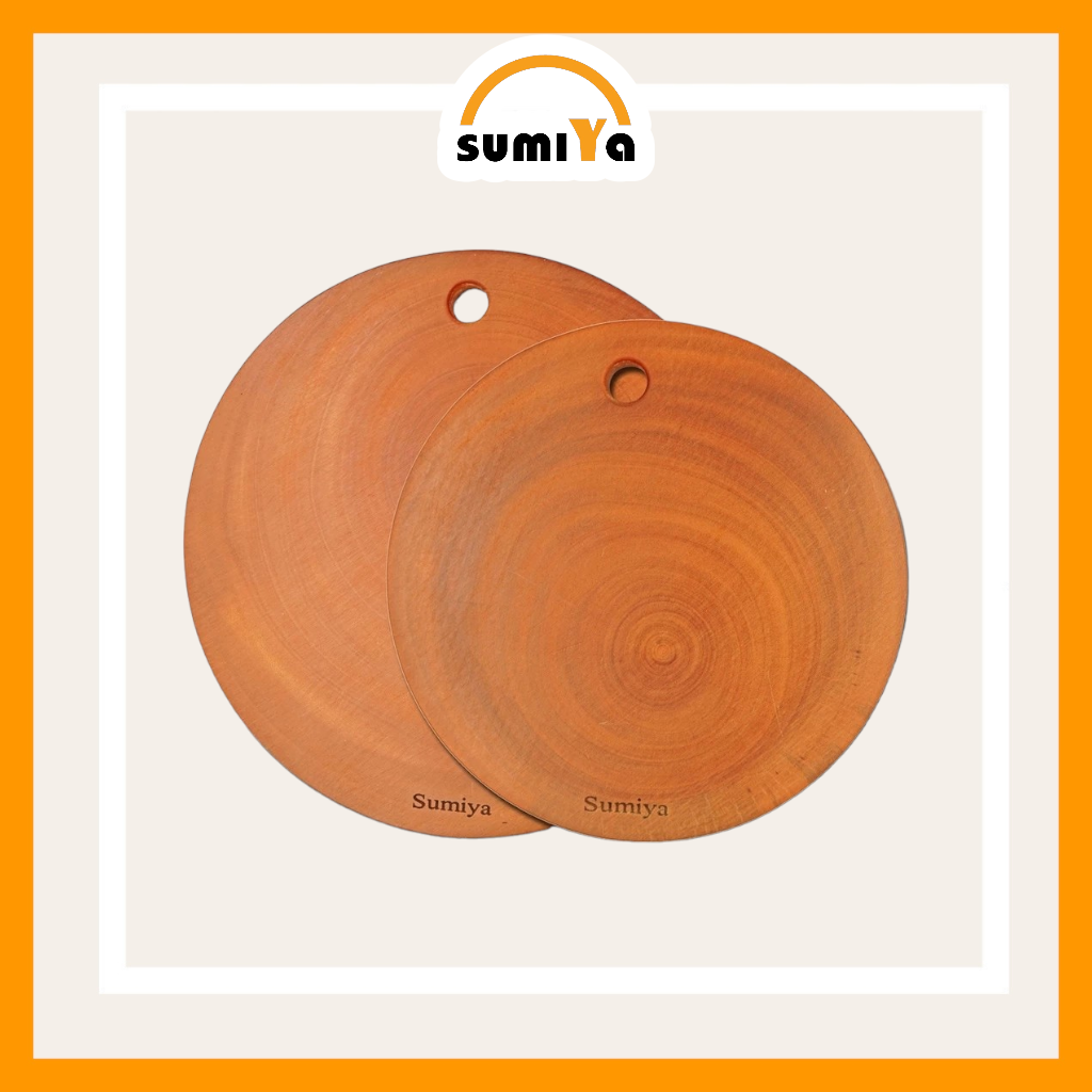 Combo 2 thớt gỗ xà cừ , gỗ tự nhiên, kháng khuẩn