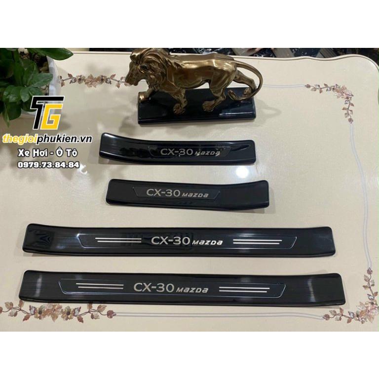 Bộ Ốp bậc cửa, Nẹp bước chân Titan Mazda CX-30, CX30