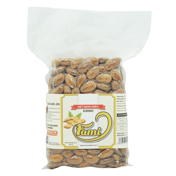 Hạnh Nhân Rang Sấy Bịch Ck Fami (500g)