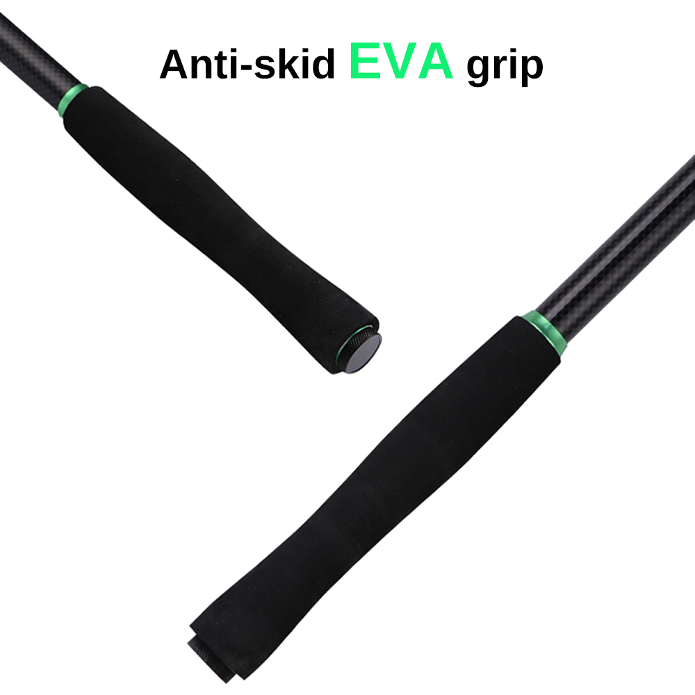 Cần câu cá carbon siêu nhẹ 1.8m / 2.1m / 2.4m / 2.7m / 3.0m / 3.6m dễ dàng thu gọn