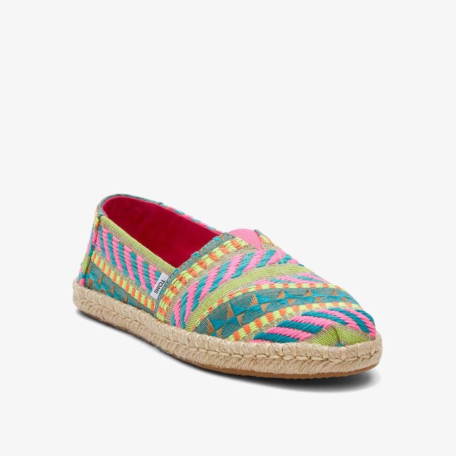 Giày Lười Nữ TOMS Alpargata Rope