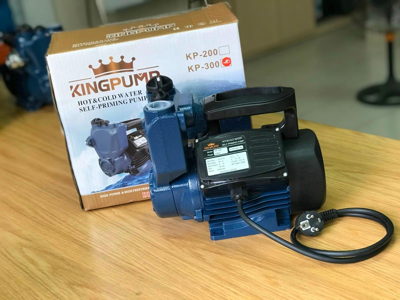 MÁY BƠM NƯƠC TỰ MỒI 300W KINGPUMP KP-300 - HÀNG CHÍNH HÃNG