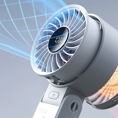 Quạt mini tích điện cầm tay Jisulife 3 in 1 Handheld Fan Life7 5000mAh - Hàng chính hãng