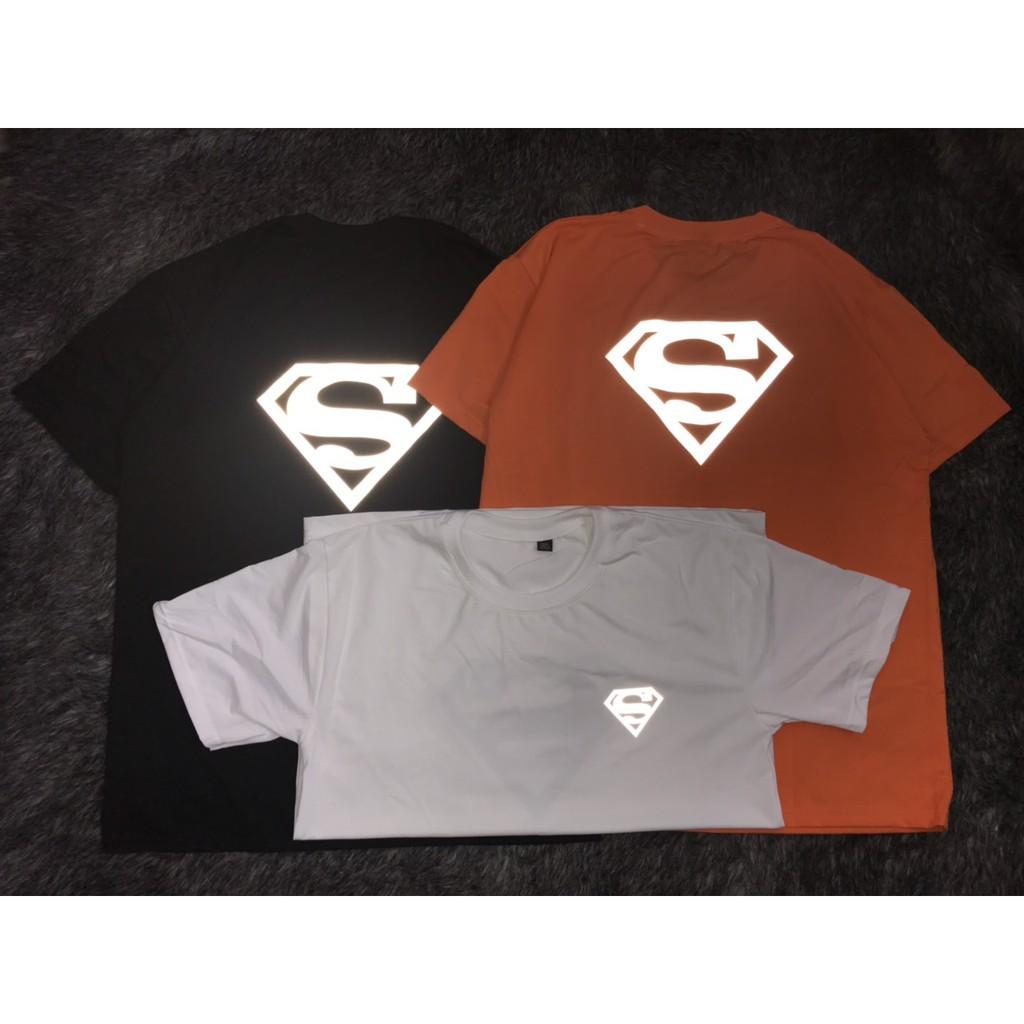 Áo Thun Phản Quang Chữ S Cotton 75%, Form Rộng