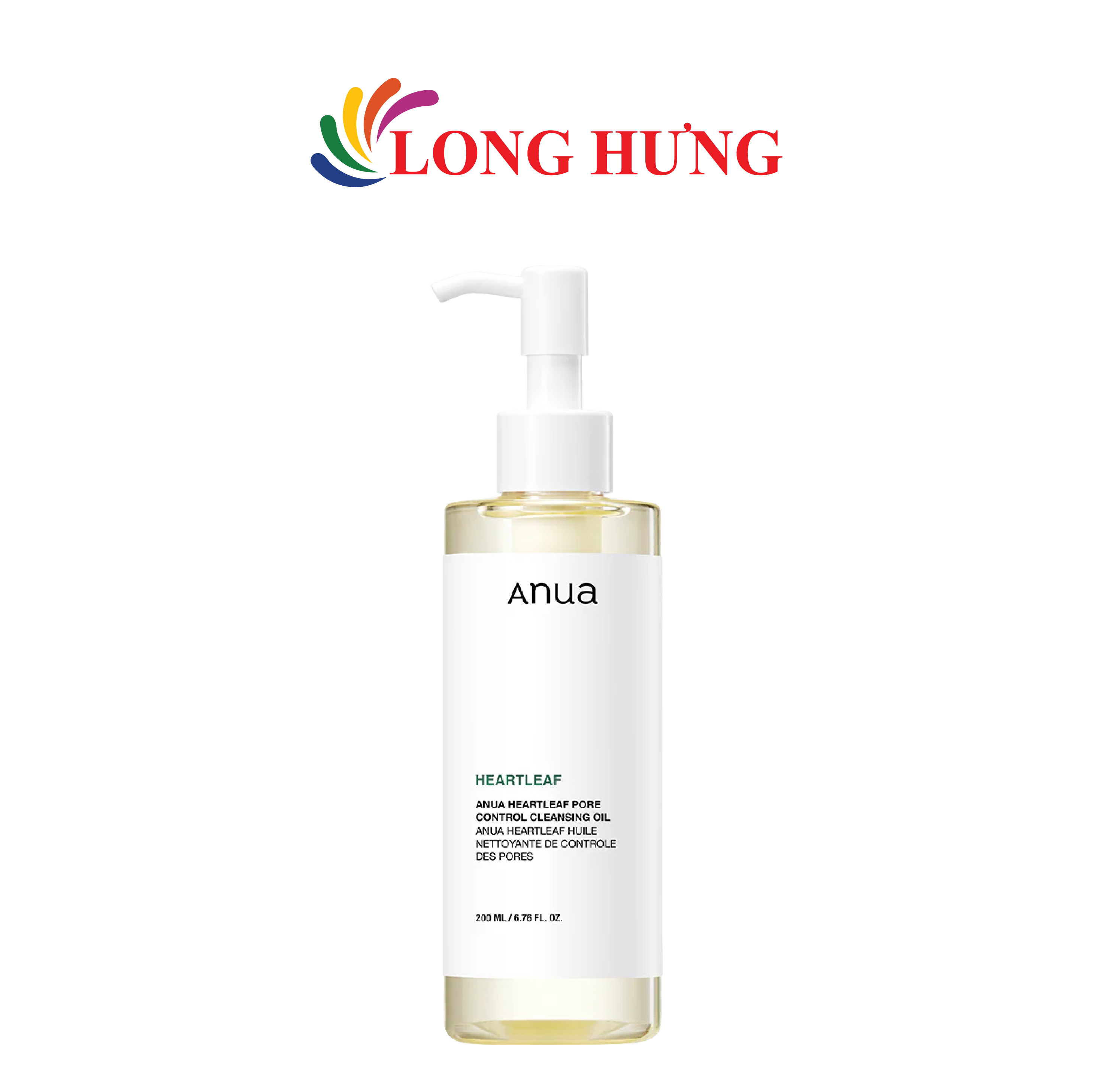 Dầu tẩy trang Anua Heartleaf Pore Control Cleansing Oil (200ml) - Hàng chính hãng