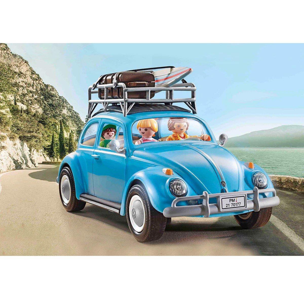 Đồ chơi mô hình Playmobil Xe cổ điển Volkswagen Beetle 1:17 kèm nhân vật 52 pcs